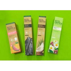 ECODENTA Pasta Dental Blanqueadora Carbón 75ml