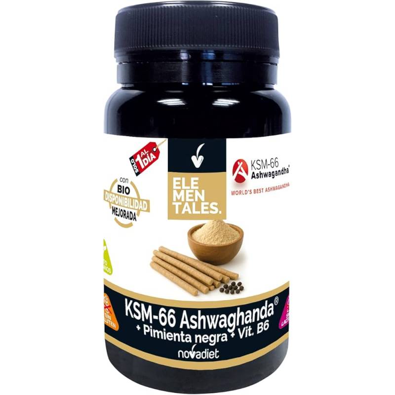 NOVADIET Ashwagandha KSM-66 30 Comprimidos