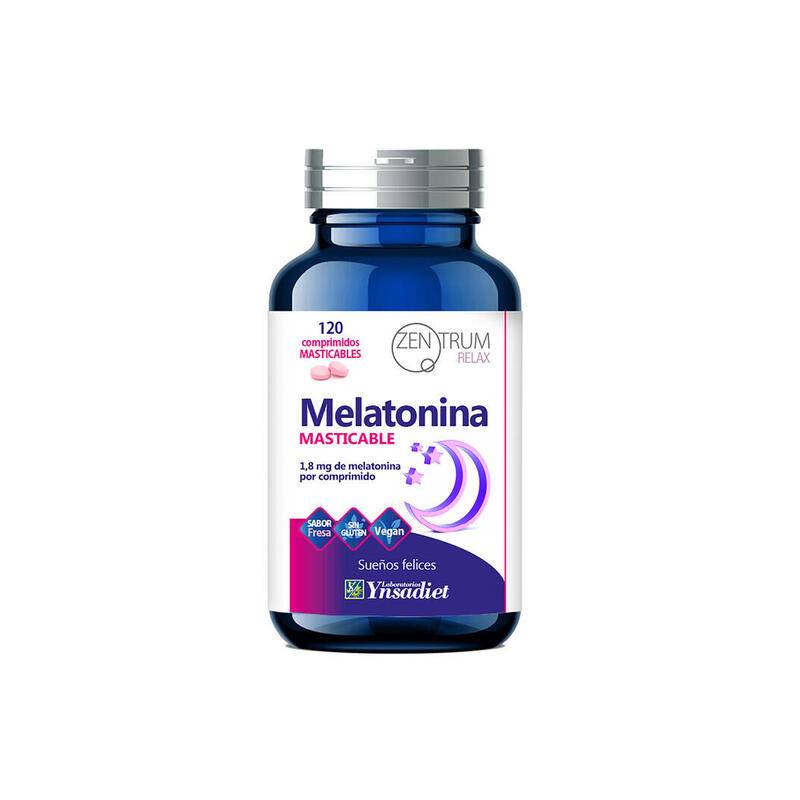 YNSADIET Melatonina Masticable 120 Comprimidos