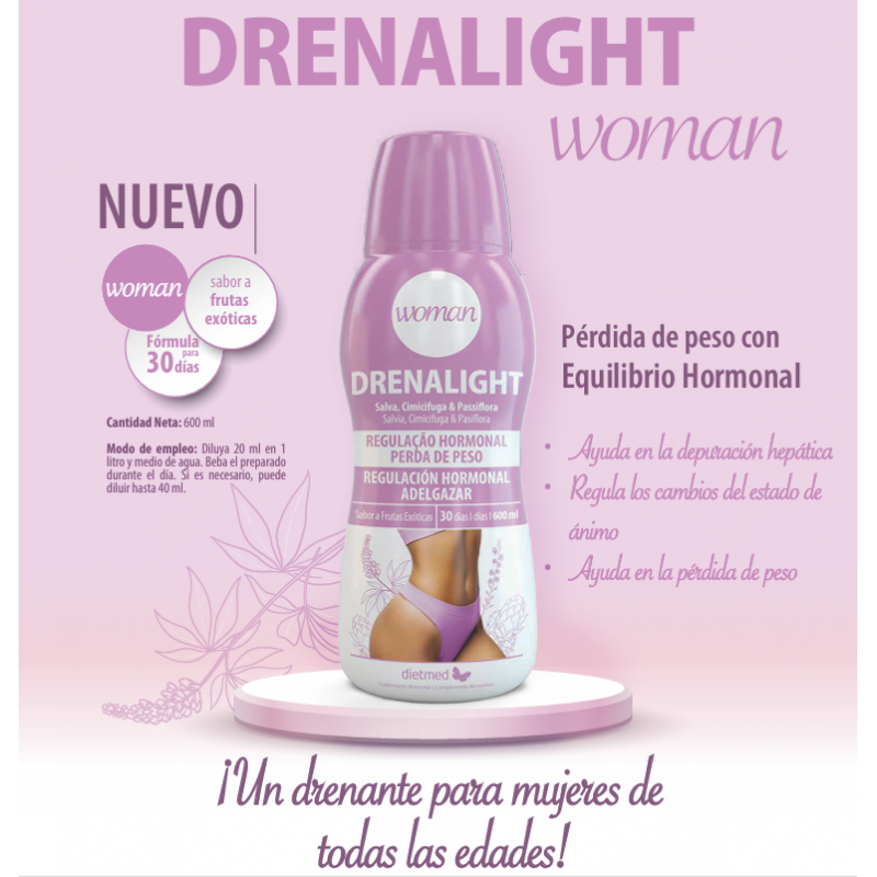 DIETMED Drenalight Woman 600ml