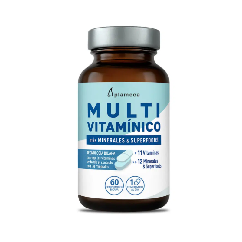 PLAMECA Multivitamínico 60 Comprimidos Bicapa