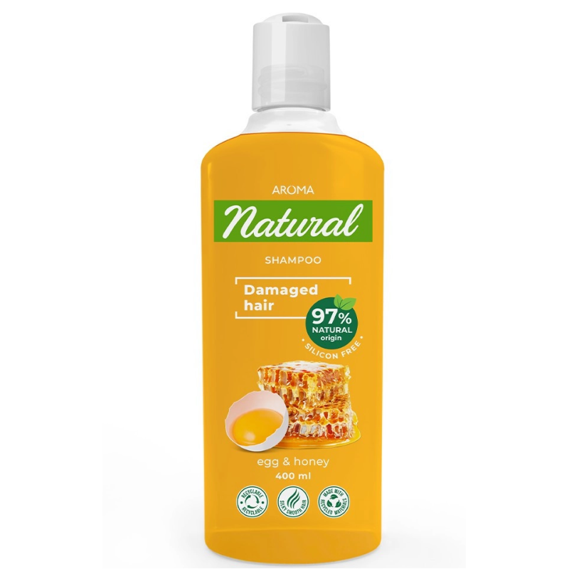 AROMA NATURAL Champú Huevo y Miel 400ml