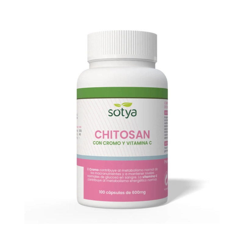 SOTYA Chitosán 600mg 100 Cápsulas