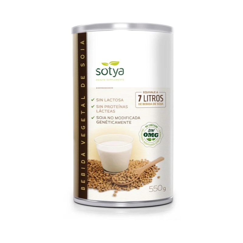 SOTYA Bebida de Soja en Polvo 550g
