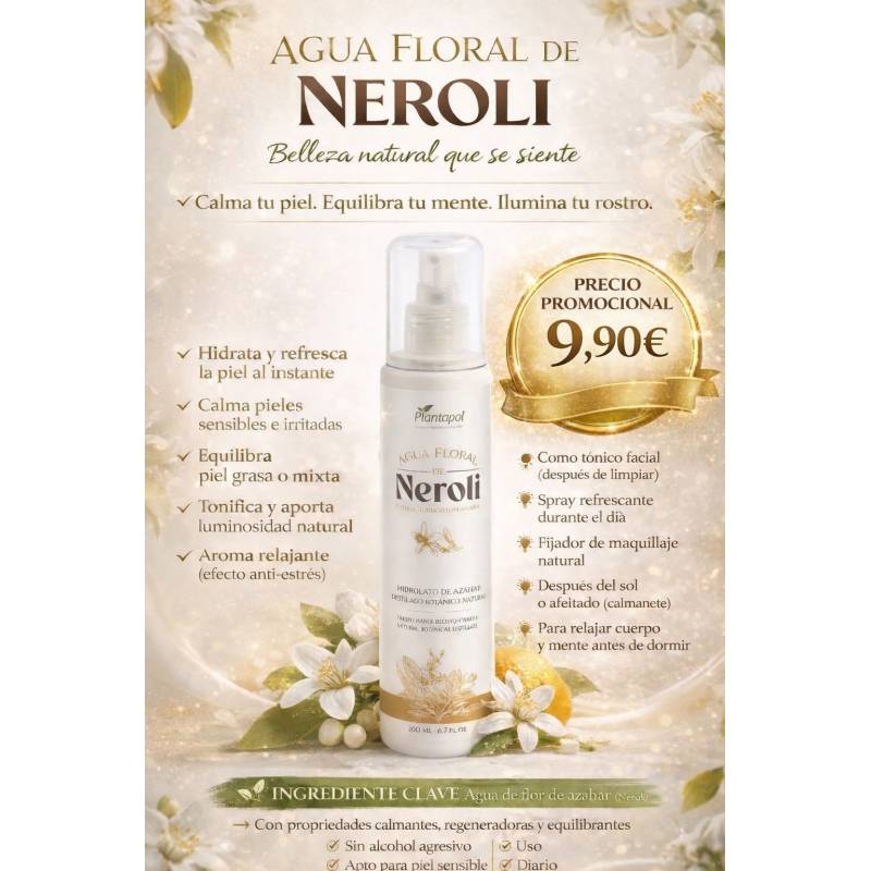PLANTAPOL Agua Floral Neroli Azahar 200ml