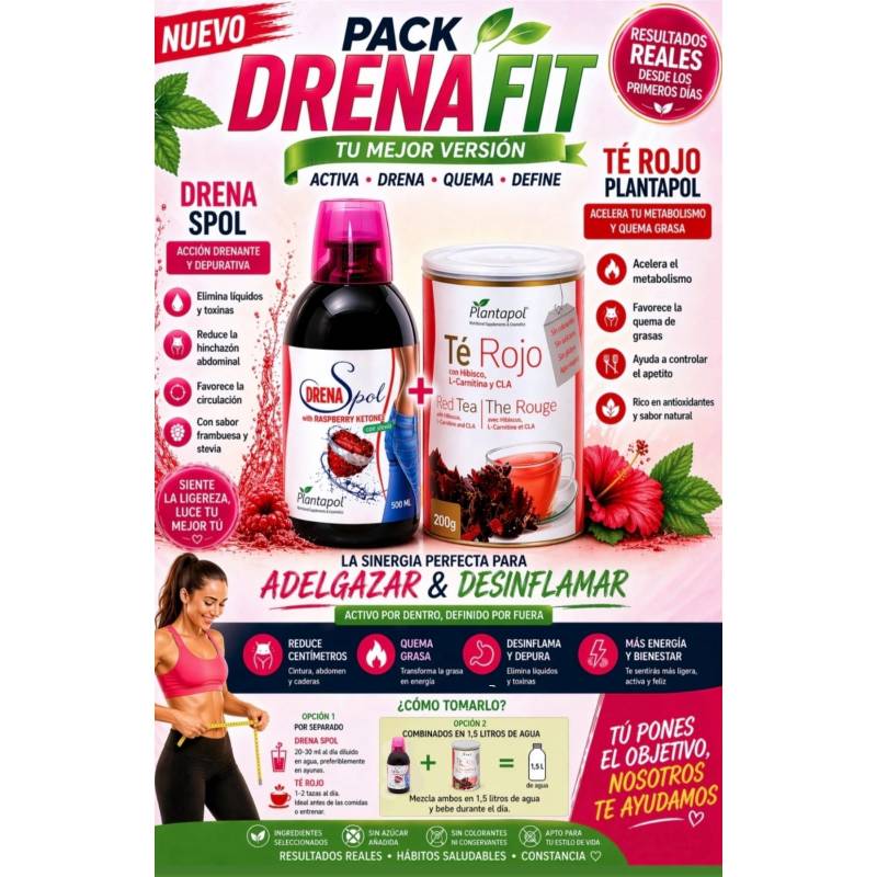 PLANTAPOL Pack Chupapanzas DrenaFit