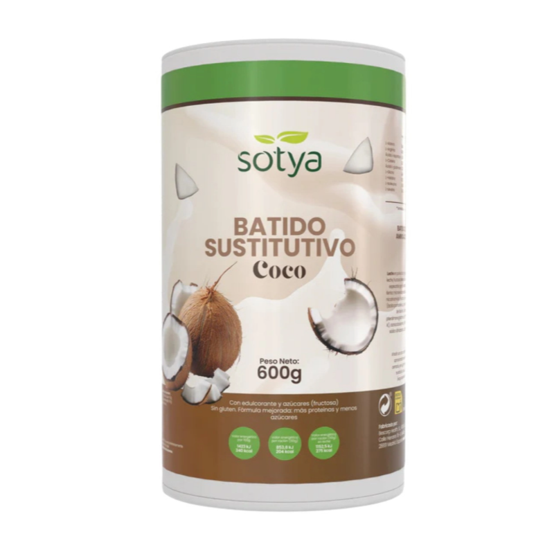 SOTYA Batido Saciante de Coco 600g