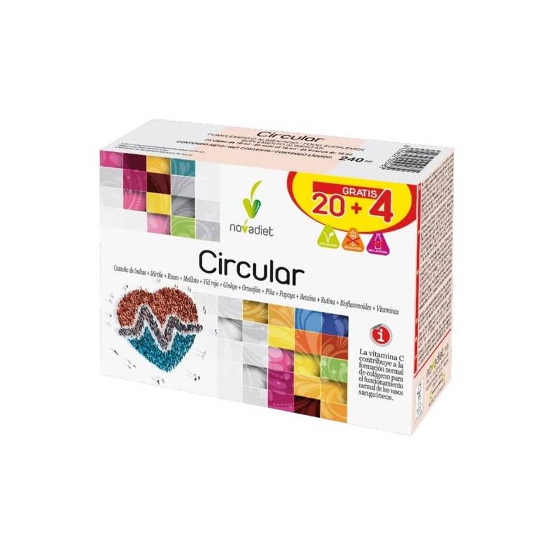 NOVADIET Circular 20+4 Viales