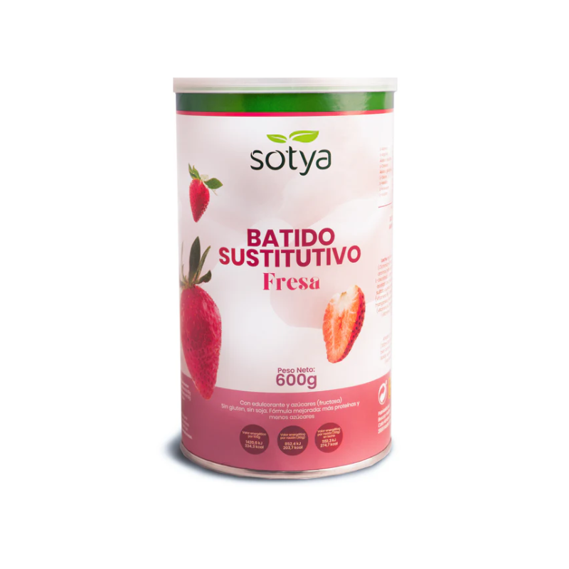 SOTYA Batido Saciante de Fresa 600g