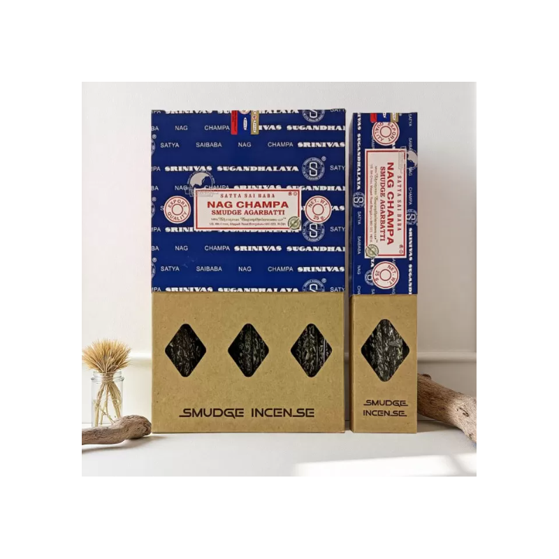 Satya Incienso Orgánico Nag Champa 25g