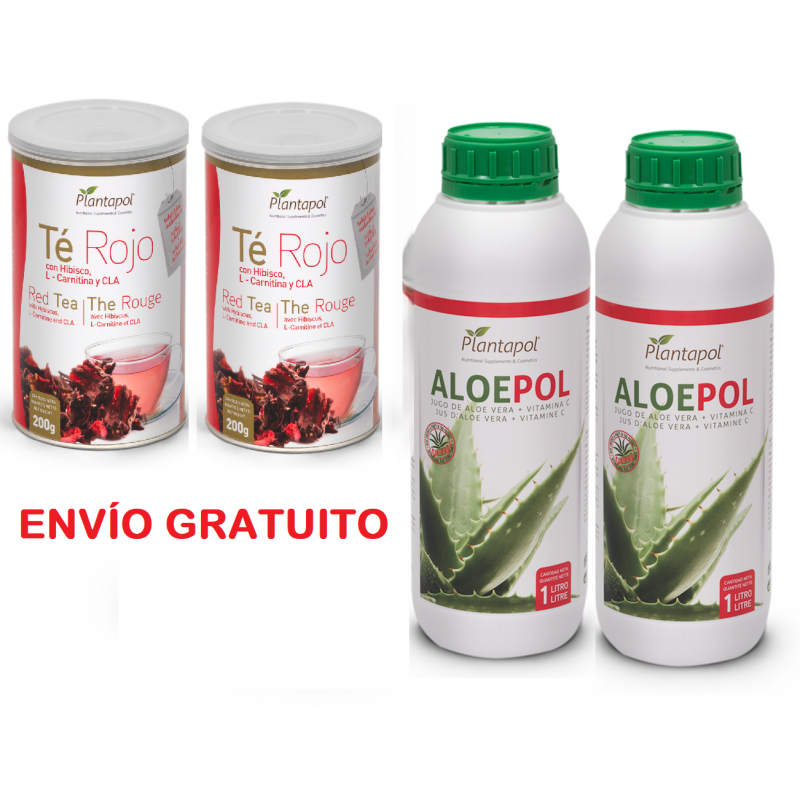 PLANTAPOL Pack Chupapanzas 2 ALOE + 2TR