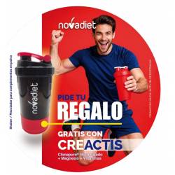 NOVADIET Creactis 120g + VASO REGALO