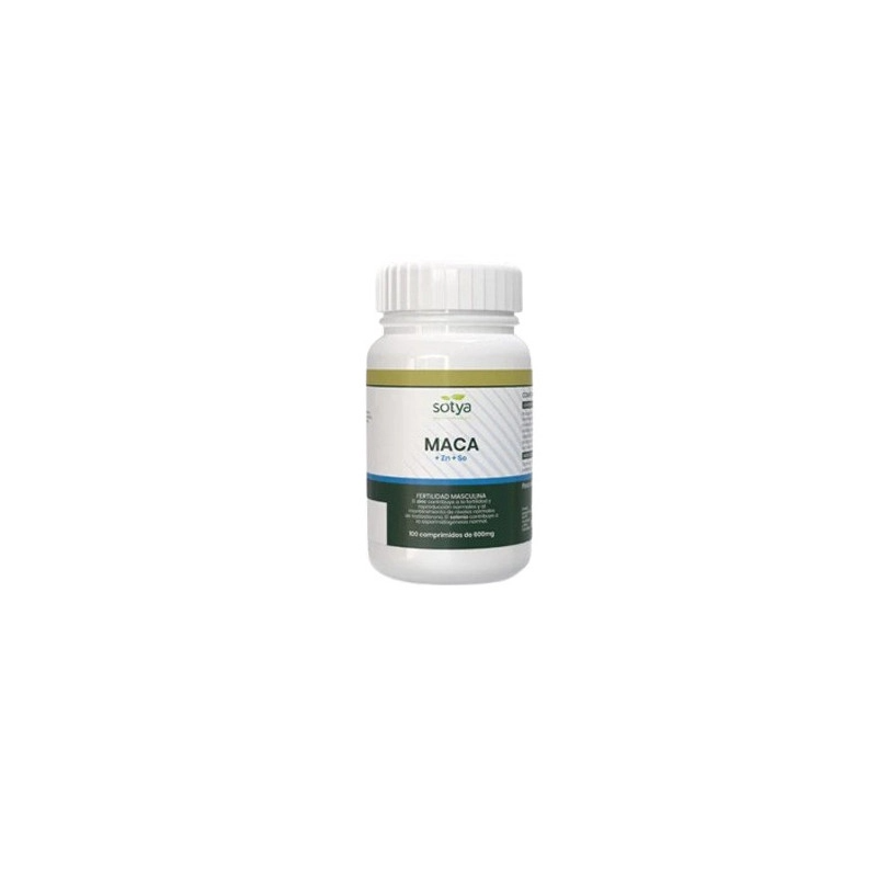 SOTYA Maca + ZN + Se 100 Comprimidos