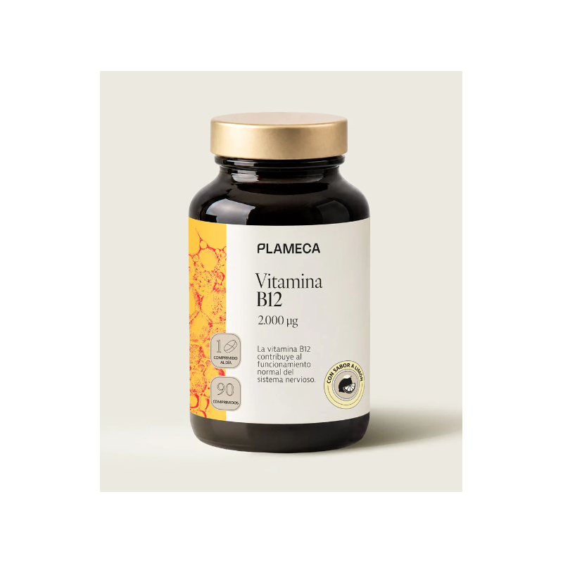 PLAMECA Vitamina B12 90 Comprimidos Limón