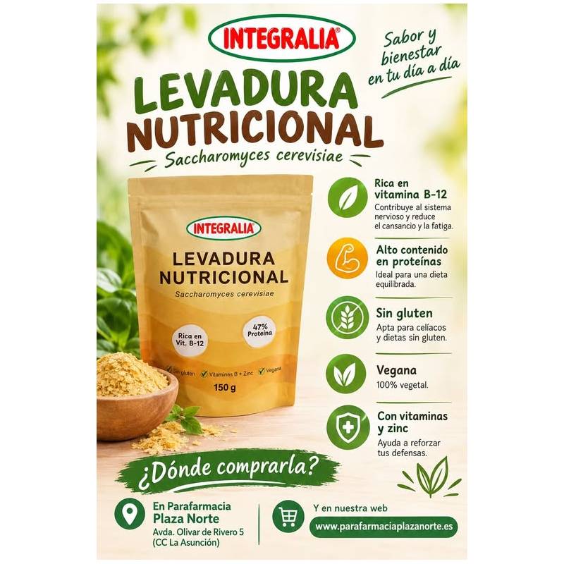 INTEGRALIA Levadura Nutricional 150g