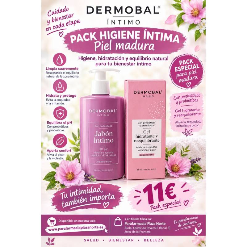 DERMOBAL Pack Higiene Íntima Mujer Madura