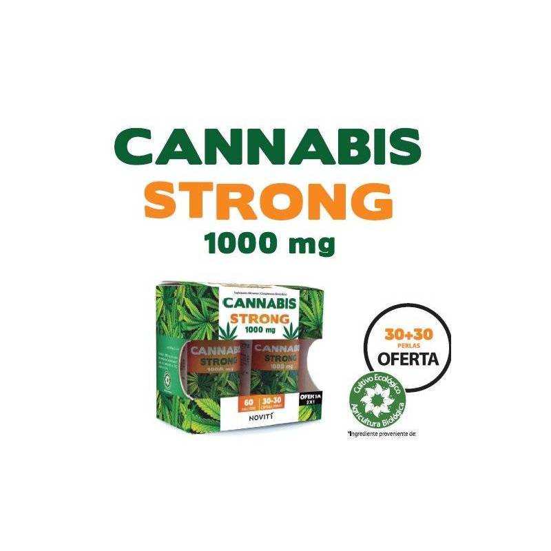 DIETMED Cannabis Strong 1000mg 30+30 Cápsulas
