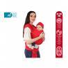 KIOKIDS Fular Semielástico Porteo Rojo