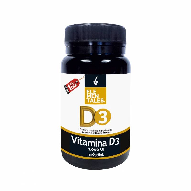 NOVADIET Vitamina D3 1000UI 120 Comprimidos