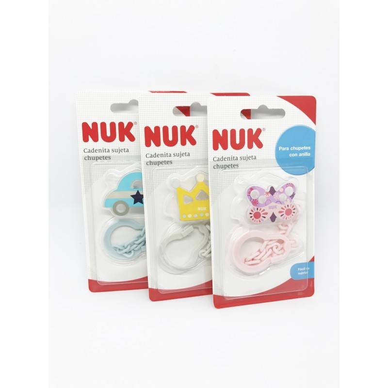 NUK Cadenita Sujeta Chupetes