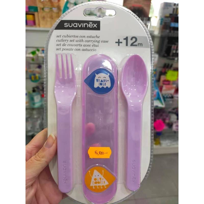SUAVINEX Set Cubiertos Caja