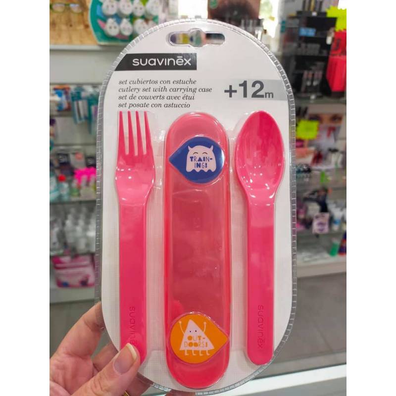 SUAVINEX Set Cubiertos Caja