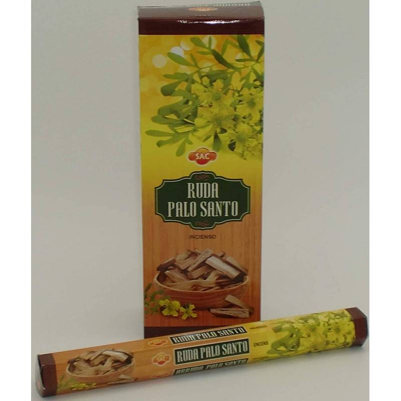 SAC Incienso Ruda-Palo Santo 20 Varillas
