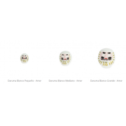 DARUMA Negro-Protección Mediano
