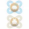 MAM Start Azul Chupete Silicona 0-2m