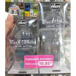 CHICCO Pack Biberones Black...