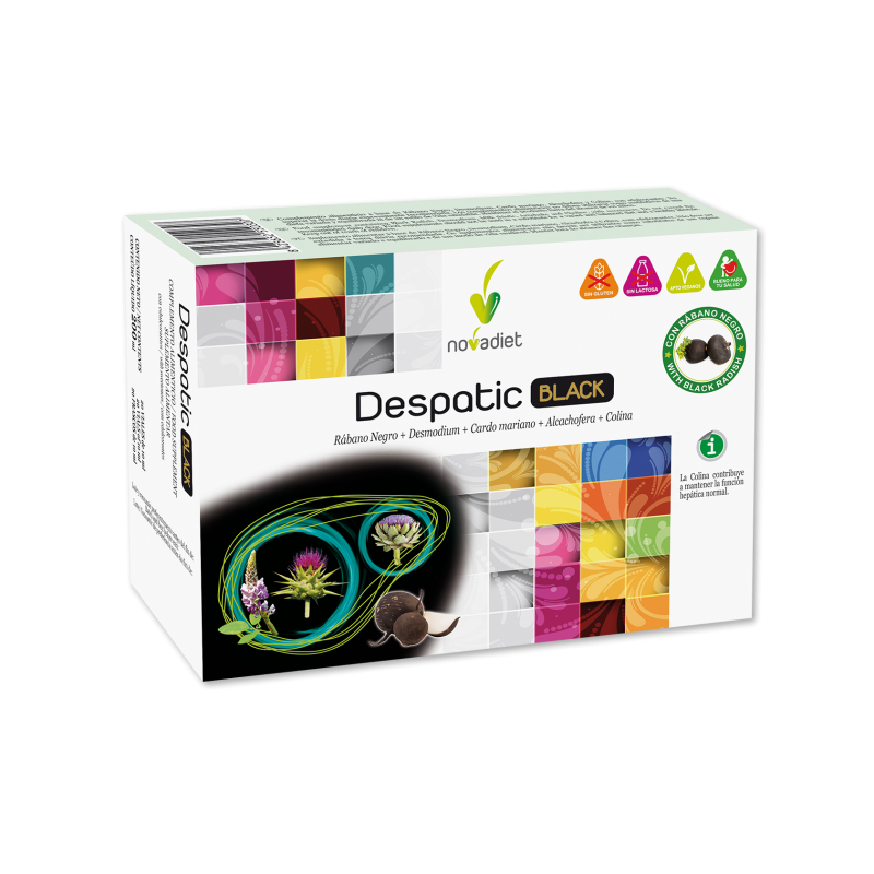 NOVADIET Despatic Black 20 Viales