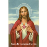 Estampa Sagrado Corazón 5x7,5cm
