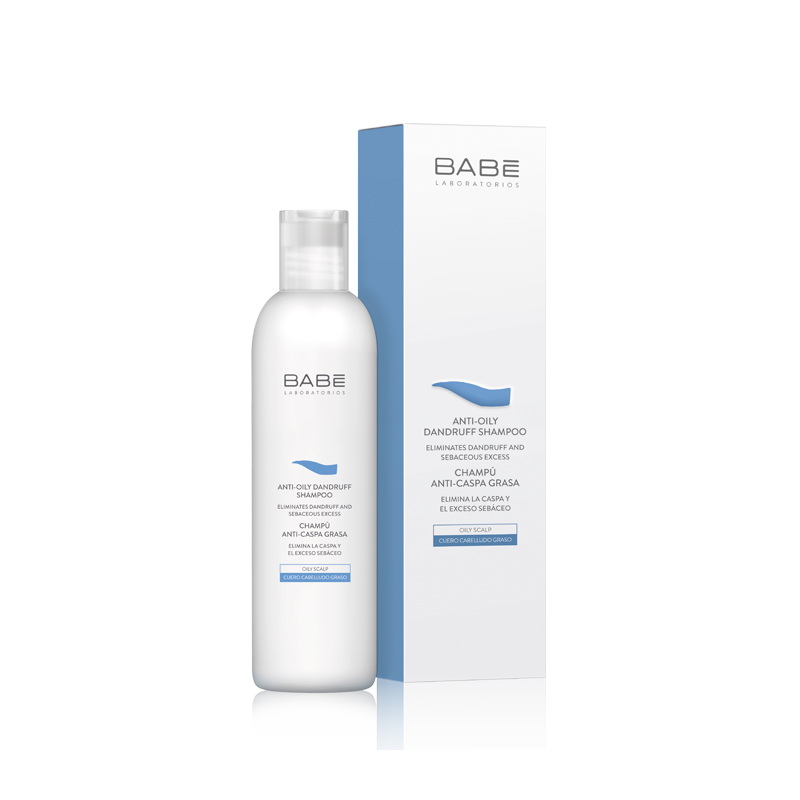 BABE Champú Anti-Caspa Grasa Dermatitis Seborreica 250ML