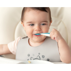 KIOKIDS Set Cucharas Entrenamiento Azul