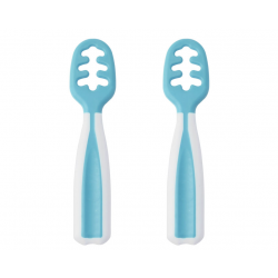 KIOKIDS Set Cucharas Entrenamiento Azul