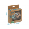 KIOKIDS Mordedor Silicona-Madera Llave Verde