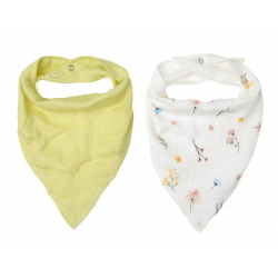 KIOKIDS Set Bandanas Baberos Amarillo