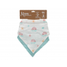 KIOKIDS Set Bandanas Baberos Menta