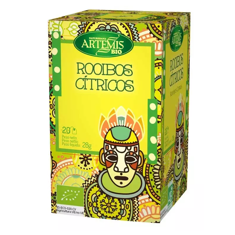 ARTEMIS Rooibos con Cítricos BIO 20 Filtros