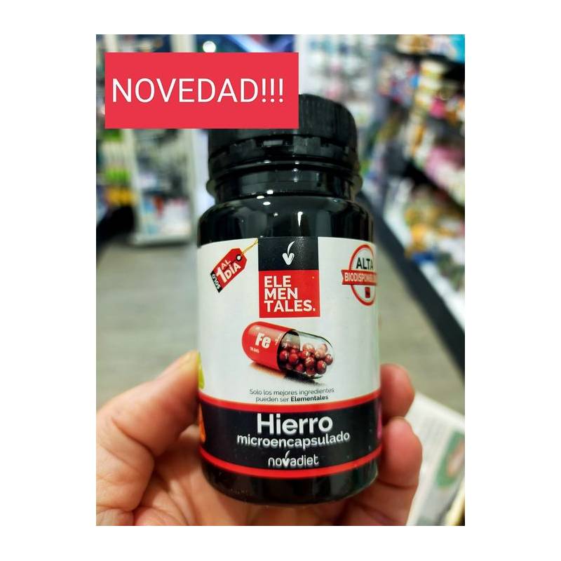 NOVADIET Hierro Microencapsulado 60 Cápsulas