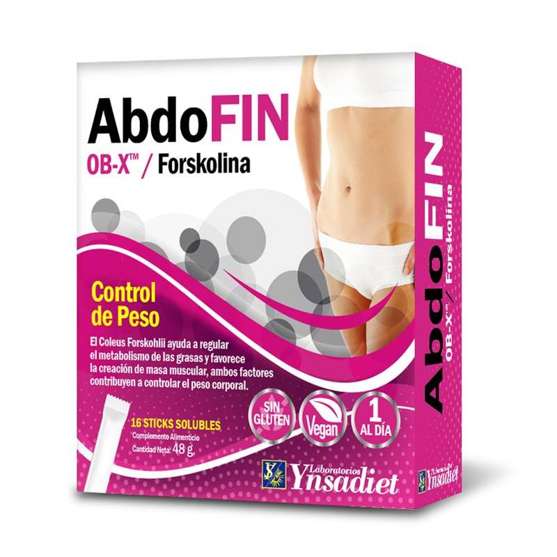YNSADIET Abdofin 16 Sticks Sabor Cola