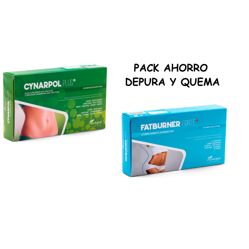 PLANTAPOL Pack Fat Burner + Cynarpol 20 Ampollas