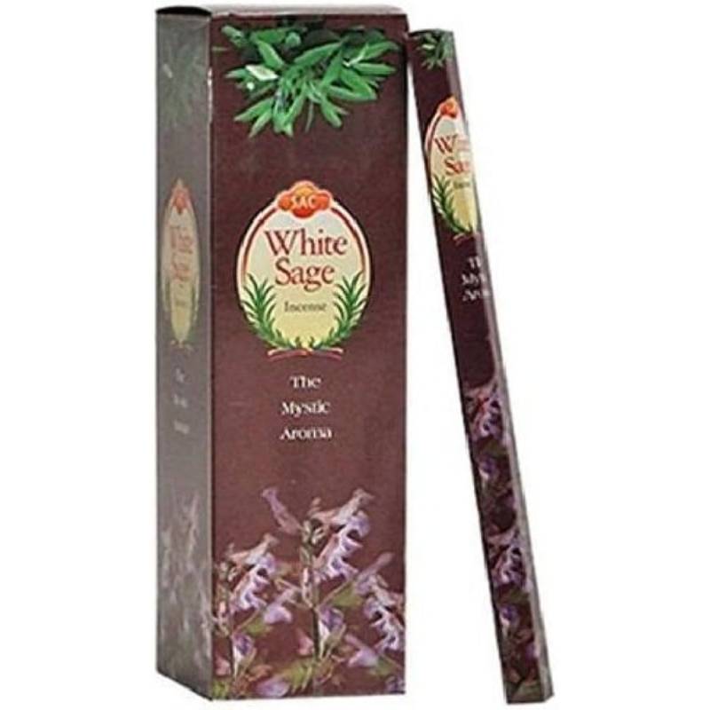 SAC Incienso Salvia Blanca 20 Varillas