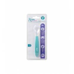 KIOKIDS Cuchara Silicona Azul