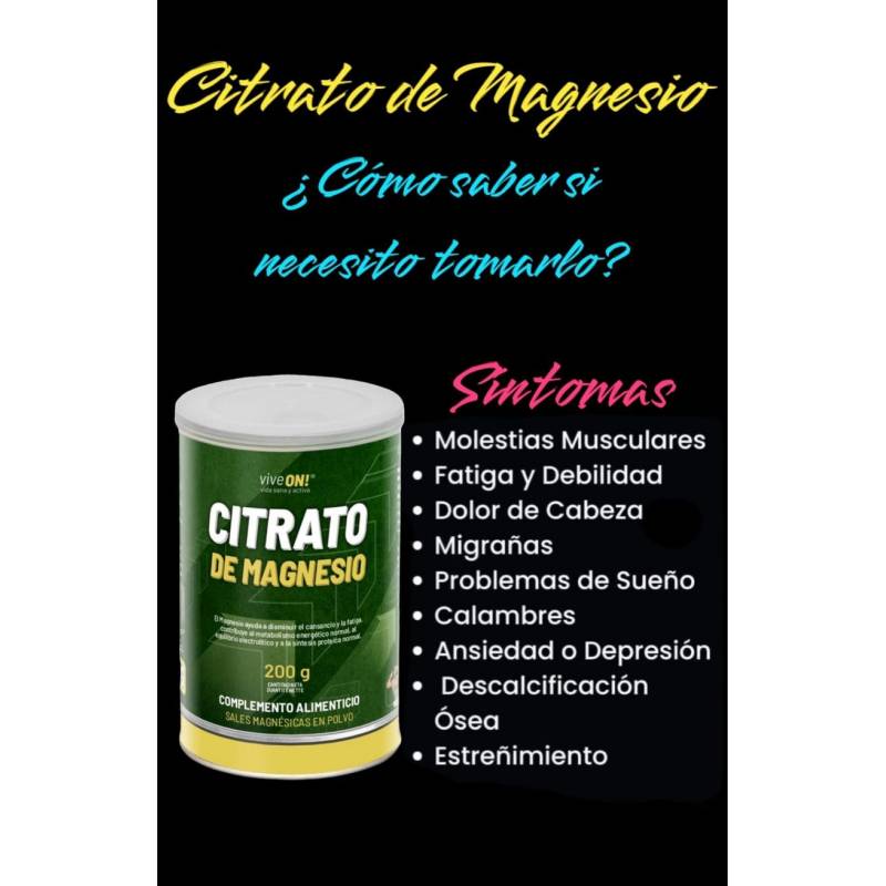 PLANTAPOL Citrato de Magnesio 200g