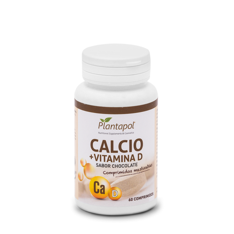 PLANTAPOL Calcio + VitD 60 Comprimidos Masticables