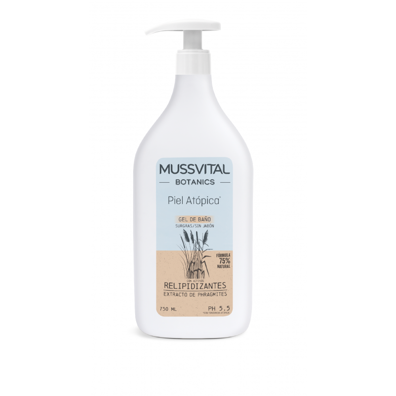 MUSSVITAL Piel Atópica Botánics Gel De Baño 750ml