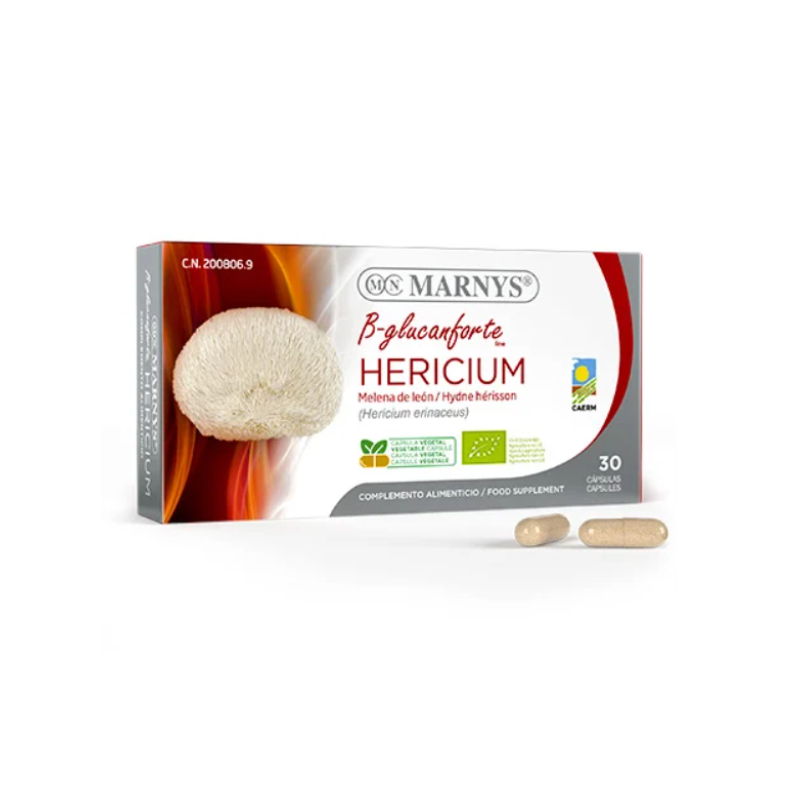 MARNYS Hericium Melena de León 30 Cápsulas