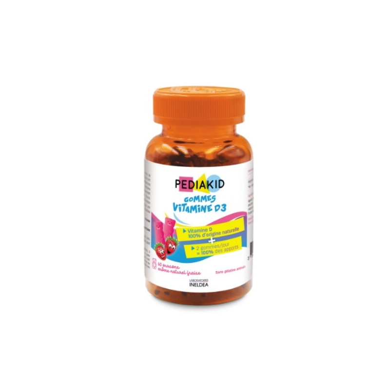 PEDIAKID Gummies Vitamina D 60u