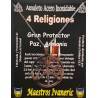 Colgante Acero 4 Religiones
